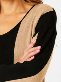 Angel Apparel - V-neck Ribbed Sweater