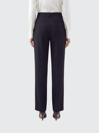Victoria Beckham - Virgin Wool Blend Tailored Trousers
