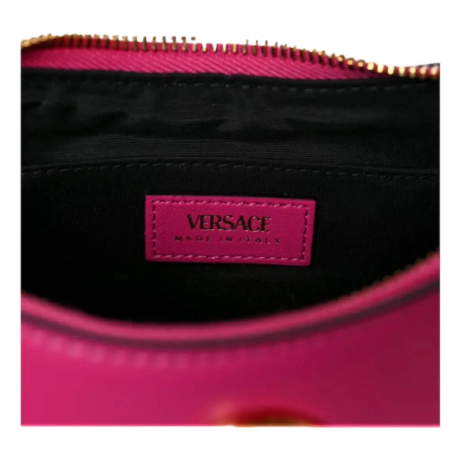 Versace - Women's La Medusa Half Moon Hobo Shoulder Crossbody Bag