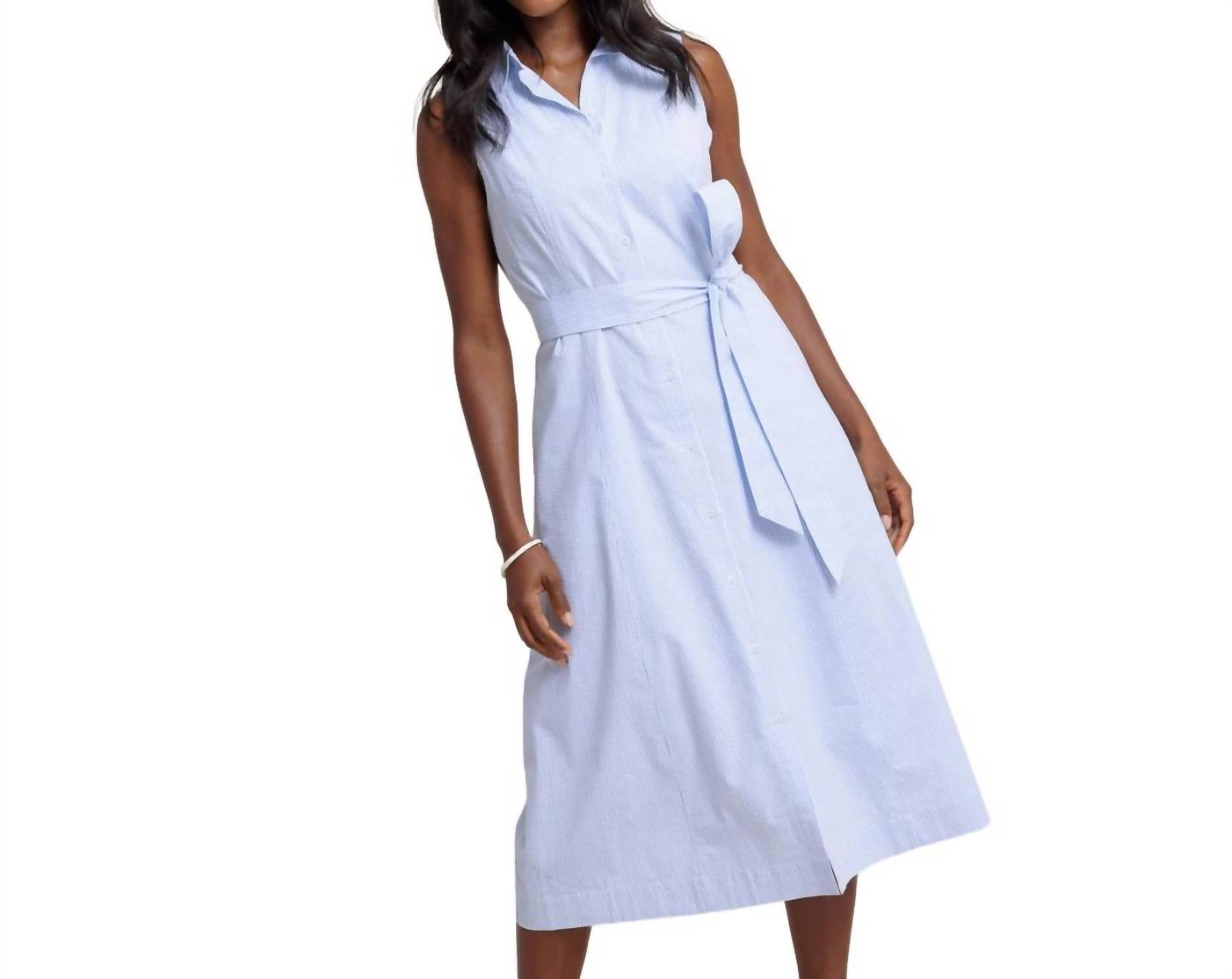 Southern Tide - Whitley Seersucker Midi Dress