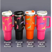 Wall To Wall - Cheetah Print 40 Oz Stainless Steel Insulated Tumbler