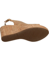 Vaneli - Women's Lansa Cork Wedge Sandals