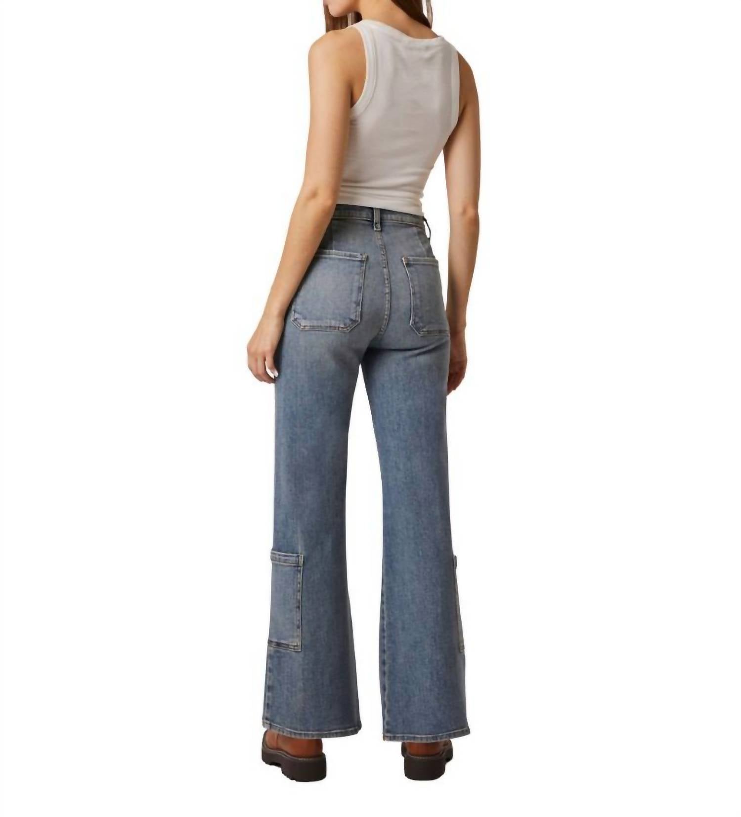 Edyson - Hudson High Rise Wide Leg Jean