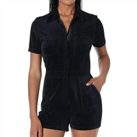 Monrow - Short Sleeve Romper
