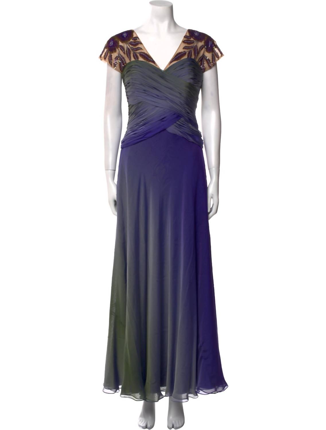 Melinda Eng - Women's Peacock Maxi Dress