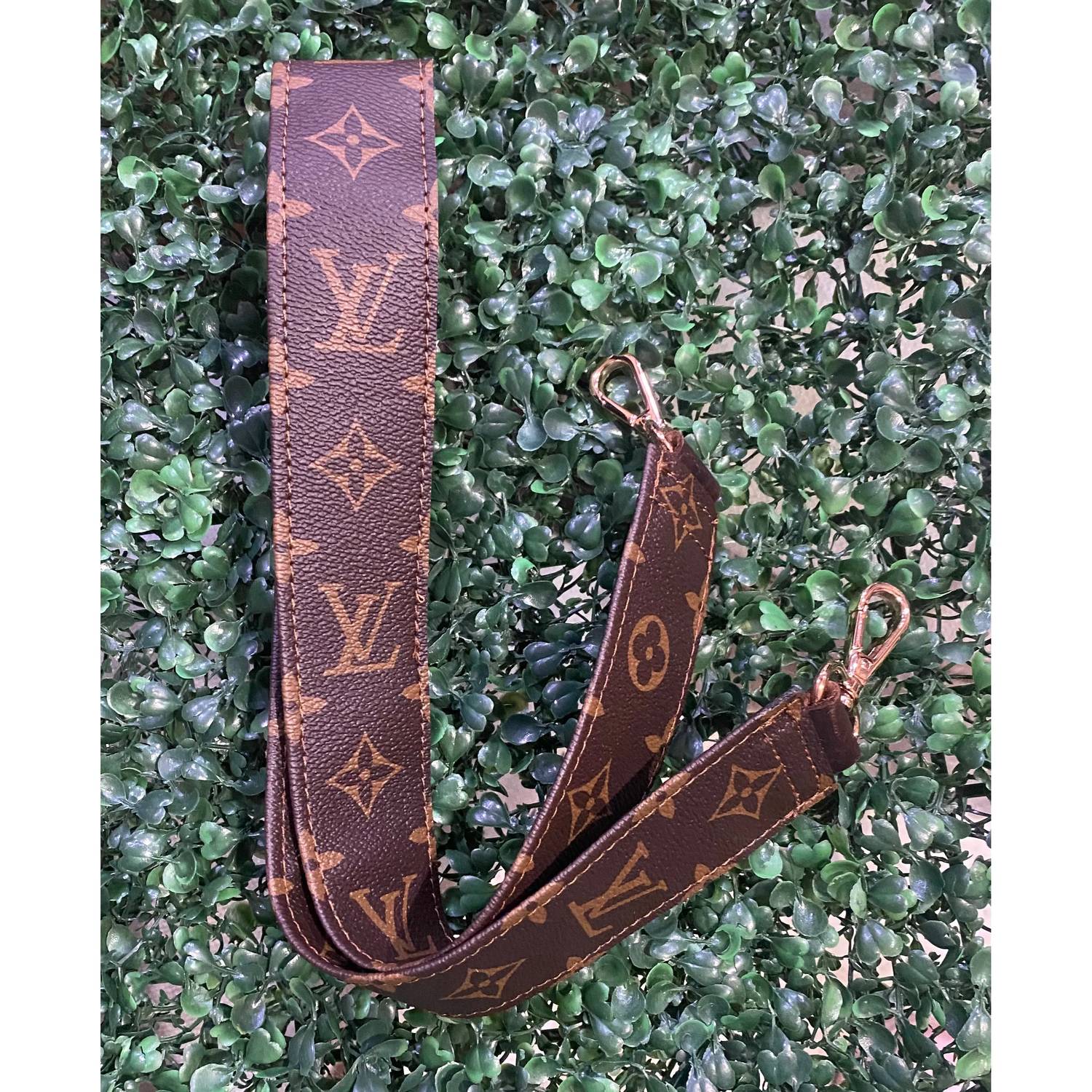 Kingdom Kreations - Women's Monogram Style Wide Bag Strap