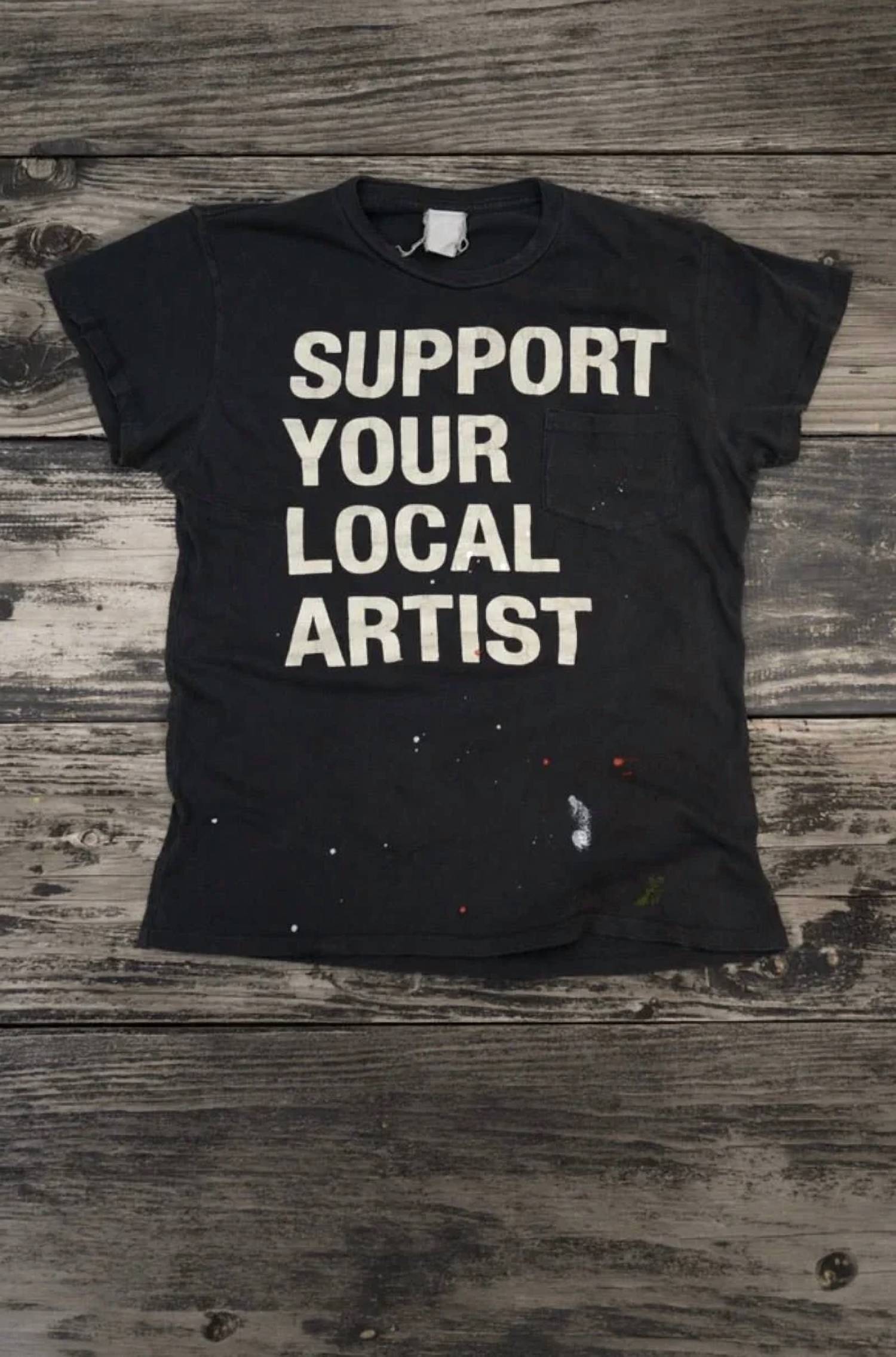 Madeworn - Unisex - Support Local Artist Pocket Tee