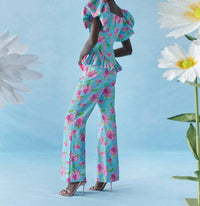 CELiA B Orchids Pants in floral - women's pants - alternate view