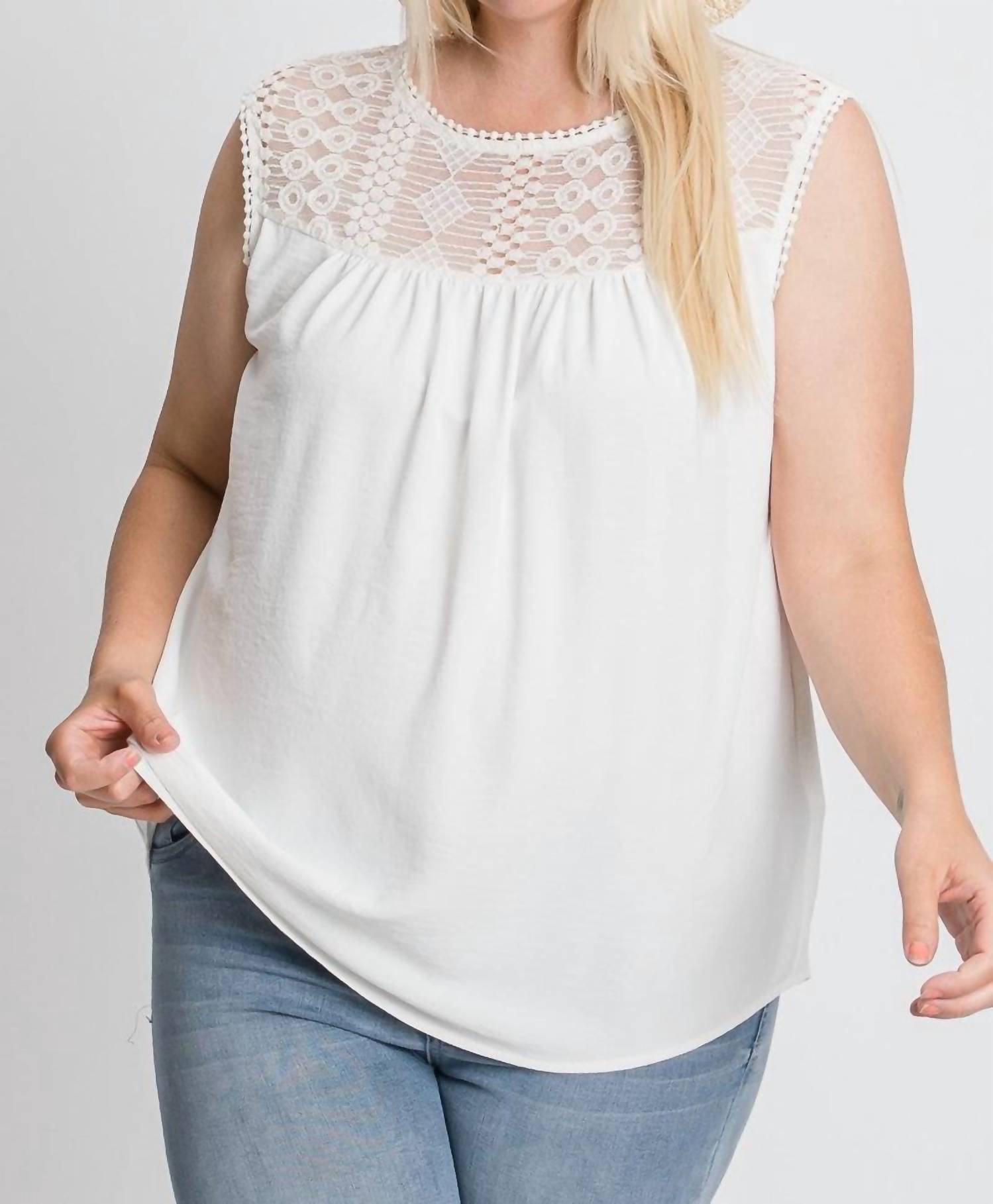 Hailey & Co - Laced Top
