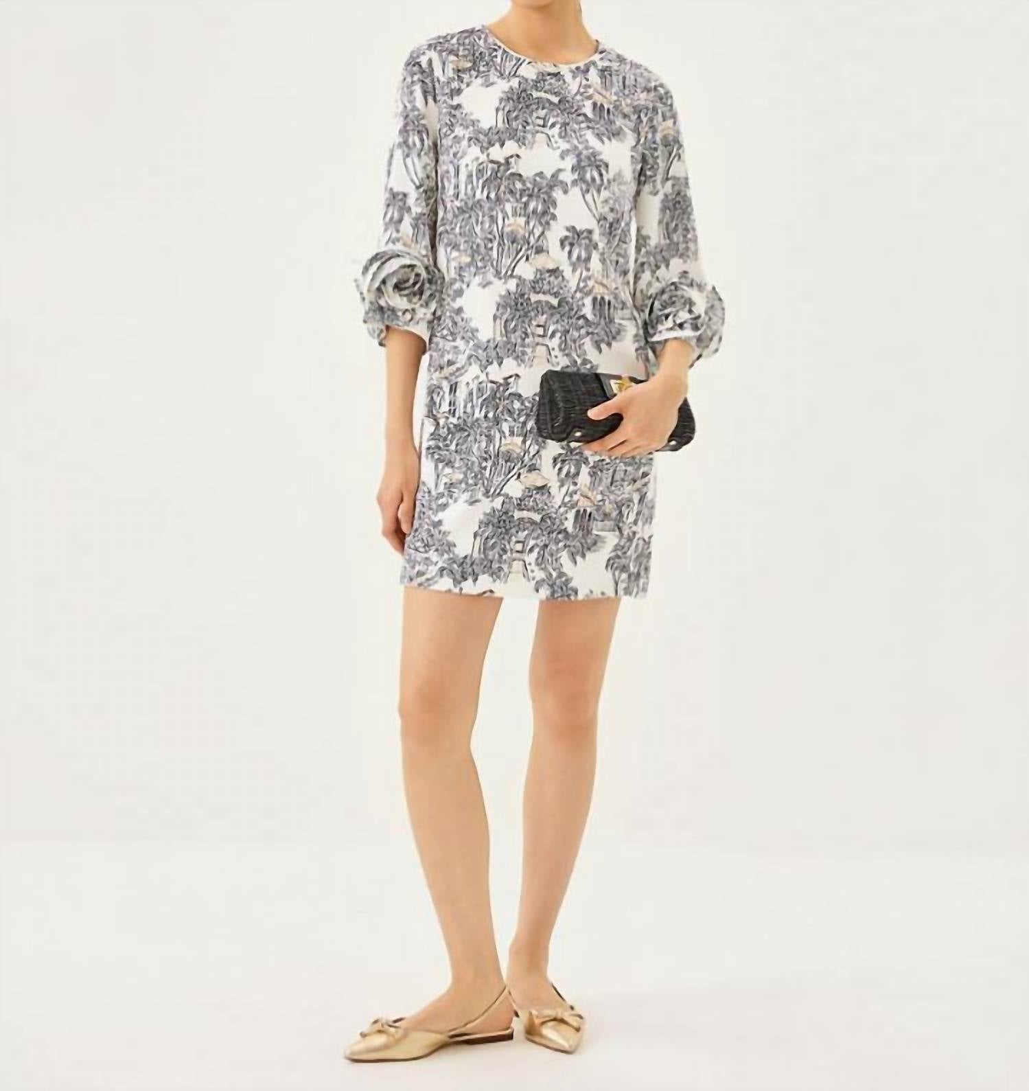 Lilly Pulitzer - Lu Rosette-cuff Crêpe Mini Dress