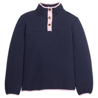 Little English - Girl's Classic Quilted Pullover