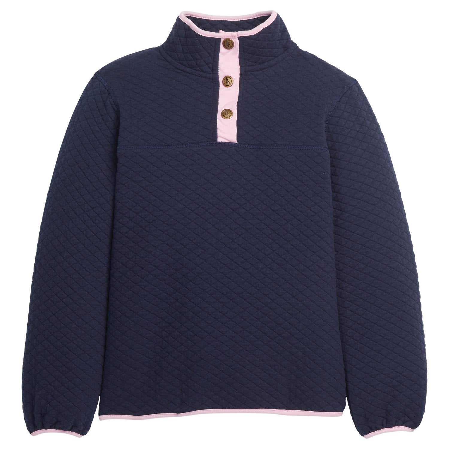 Little English - Girl's Classic Quilted Pullover
