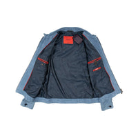 Isaia - Suede Zip Front Jacket
