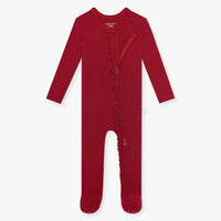 Posh Peanut - Footie Ruffled Zippered One Piece