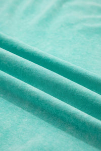 Shewin - Mineral Wash Cotton Tank Top Lined Split Skirt Set