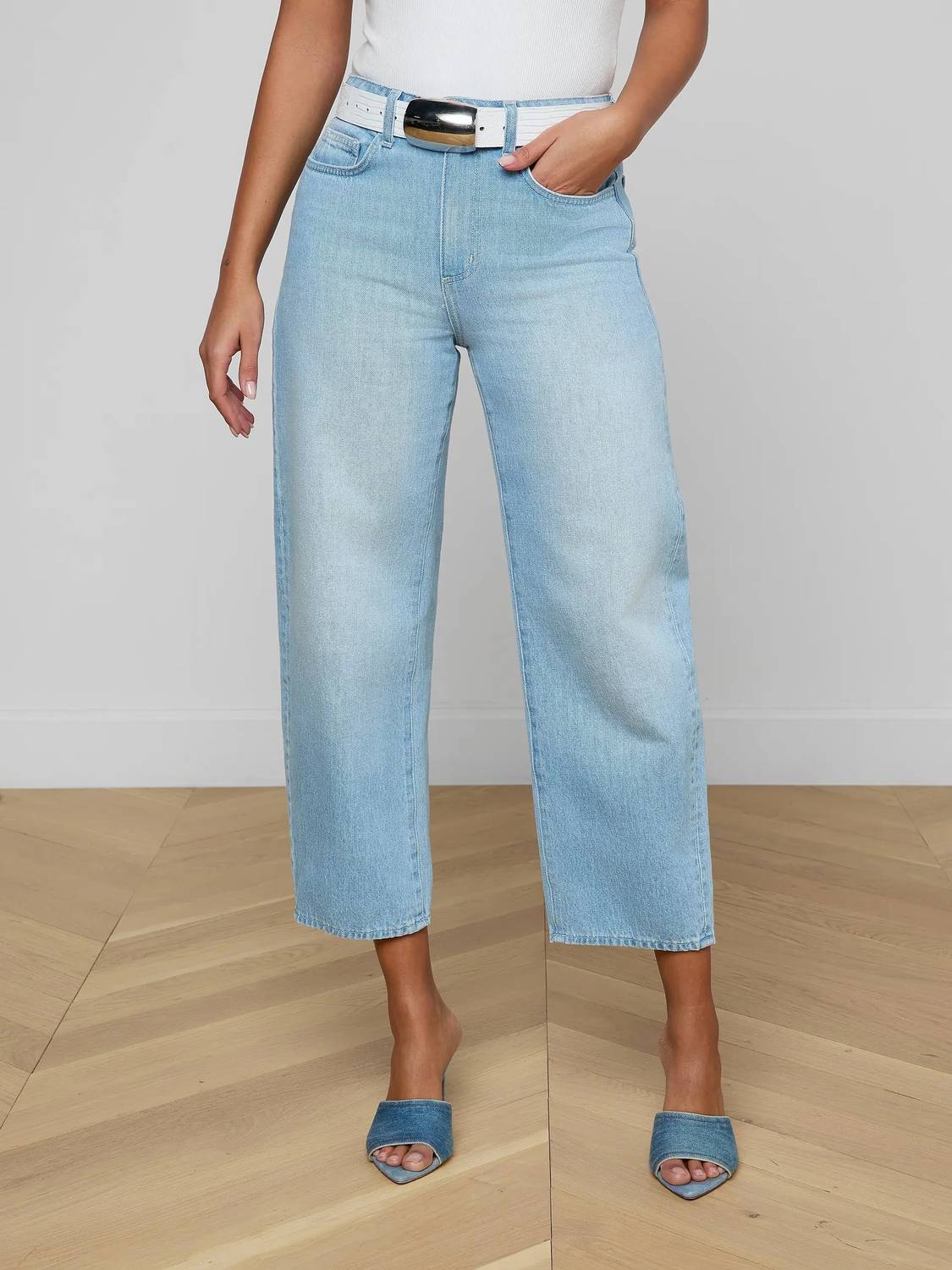 L'Agence - Mallis Bow-leg Jeans