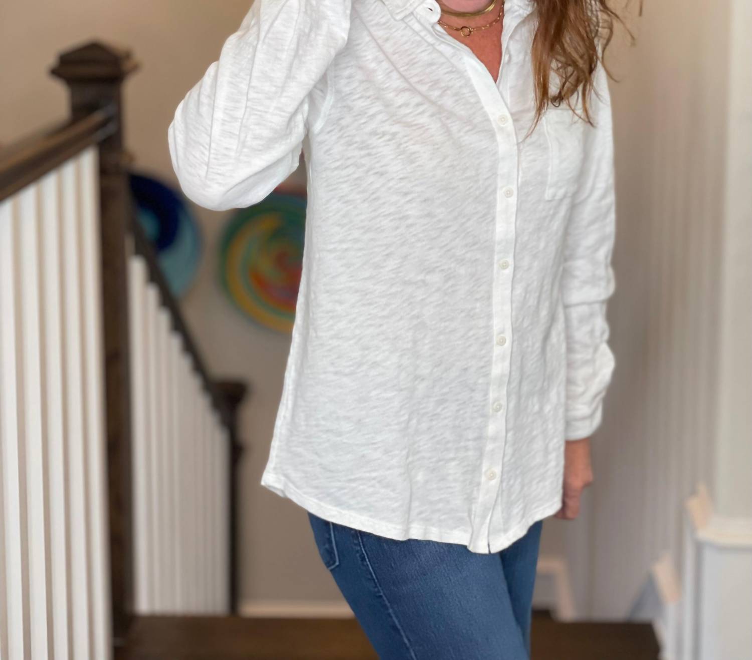 Hello Nite - Perfectly Soft Button Up Shirt