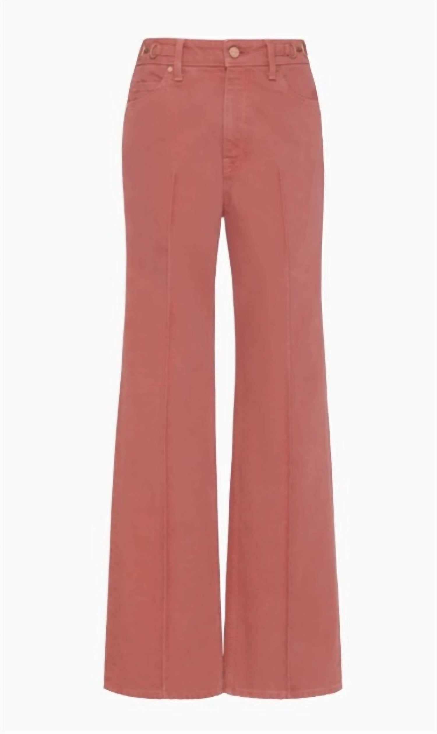 Ulla Johnson - Agatha Straight Leg Pintuck Jeans