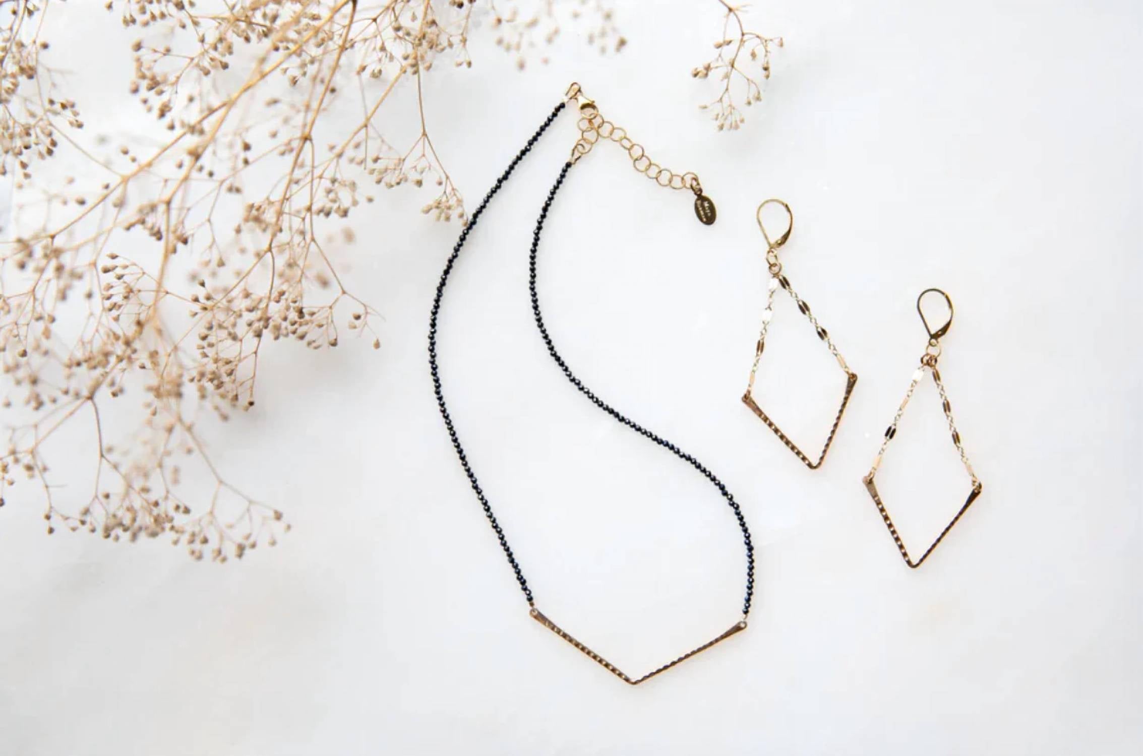 Maya Bauman - Women's V Medium Earrings