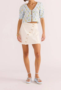 Minkpink - Ditsy Floral V-neck Top