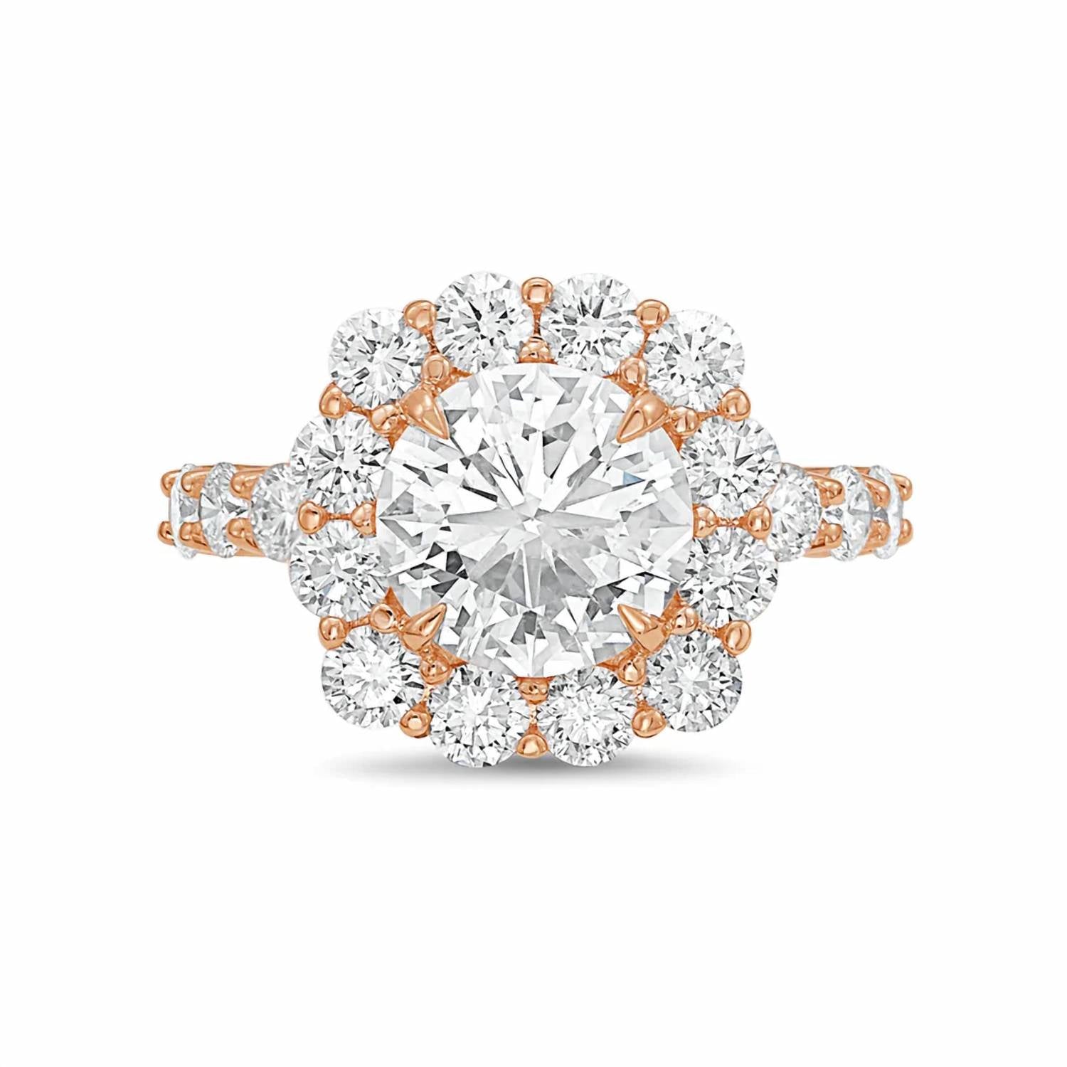 Diana M Jewels - Women's Round Lab-Grown Diamond Fashion Ring (3.00 Ct) - Signature