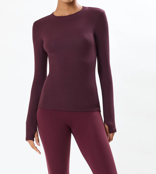 Splits59 - Louise Rib Long Sleeves Tee