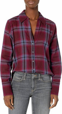Paige - Davlyn Long Sleeve Button Down Flannel Shirt