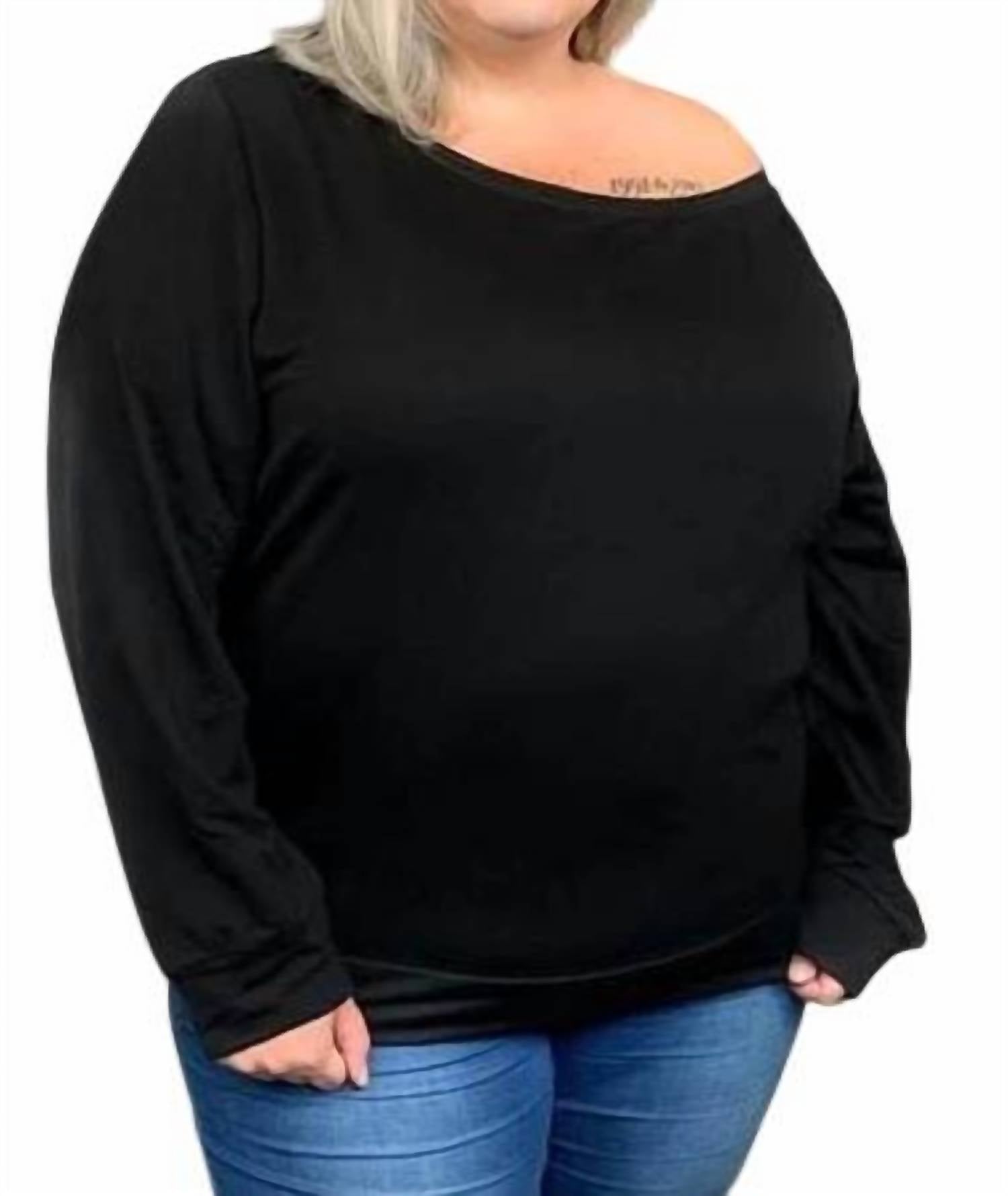 Shirley Stone - Slouchy Top