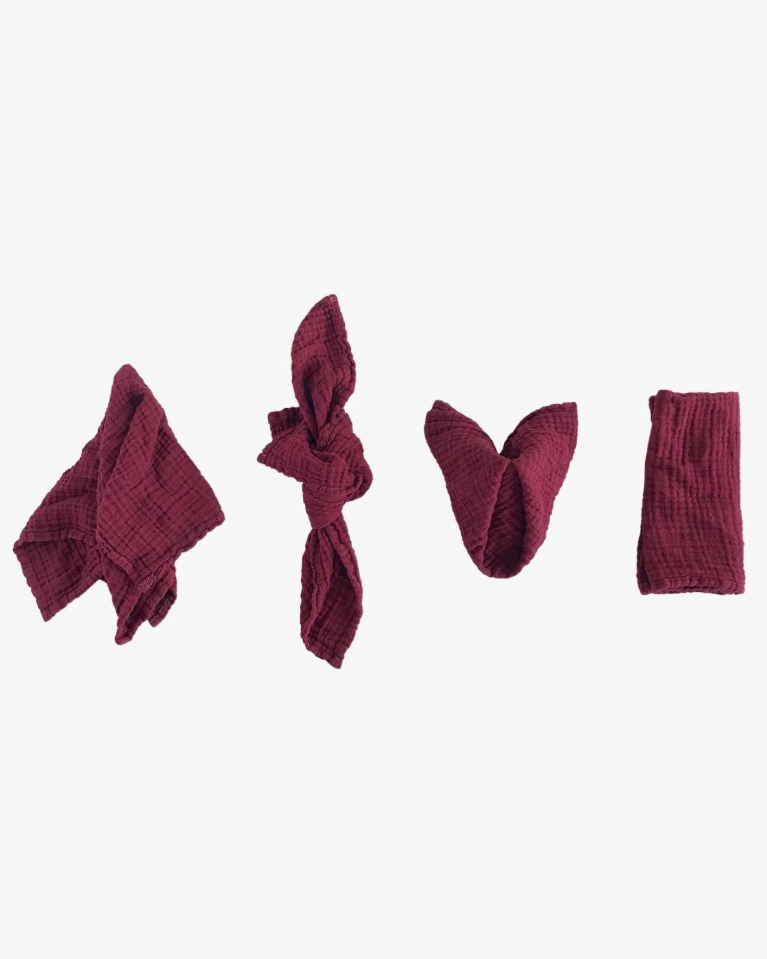 Borrowed Blu - Organic Cotton Napkins Set Of 4