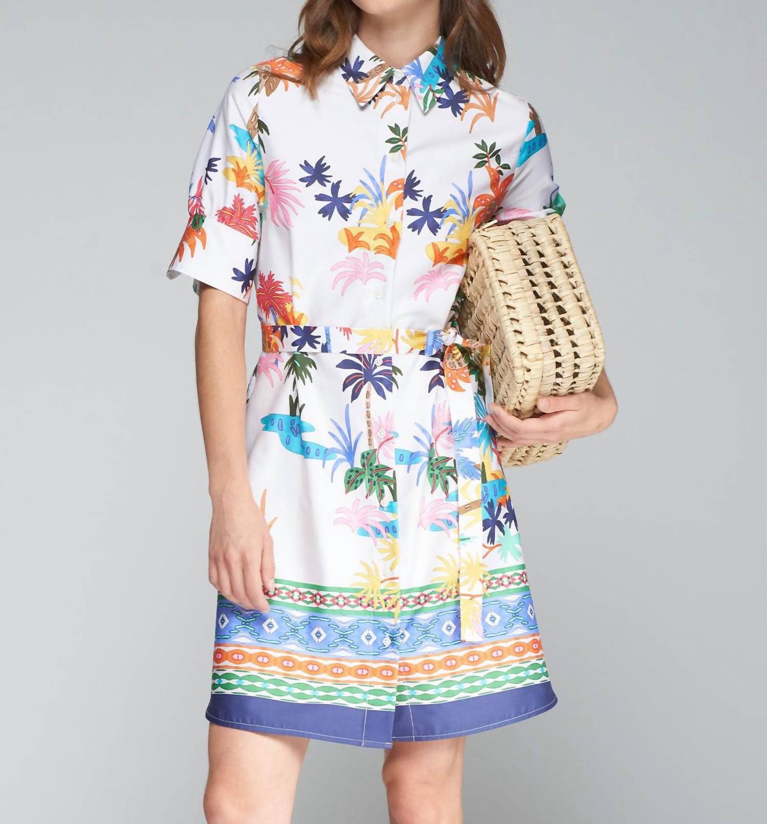 Vilagallo - Hester Palmeras Greca Dress