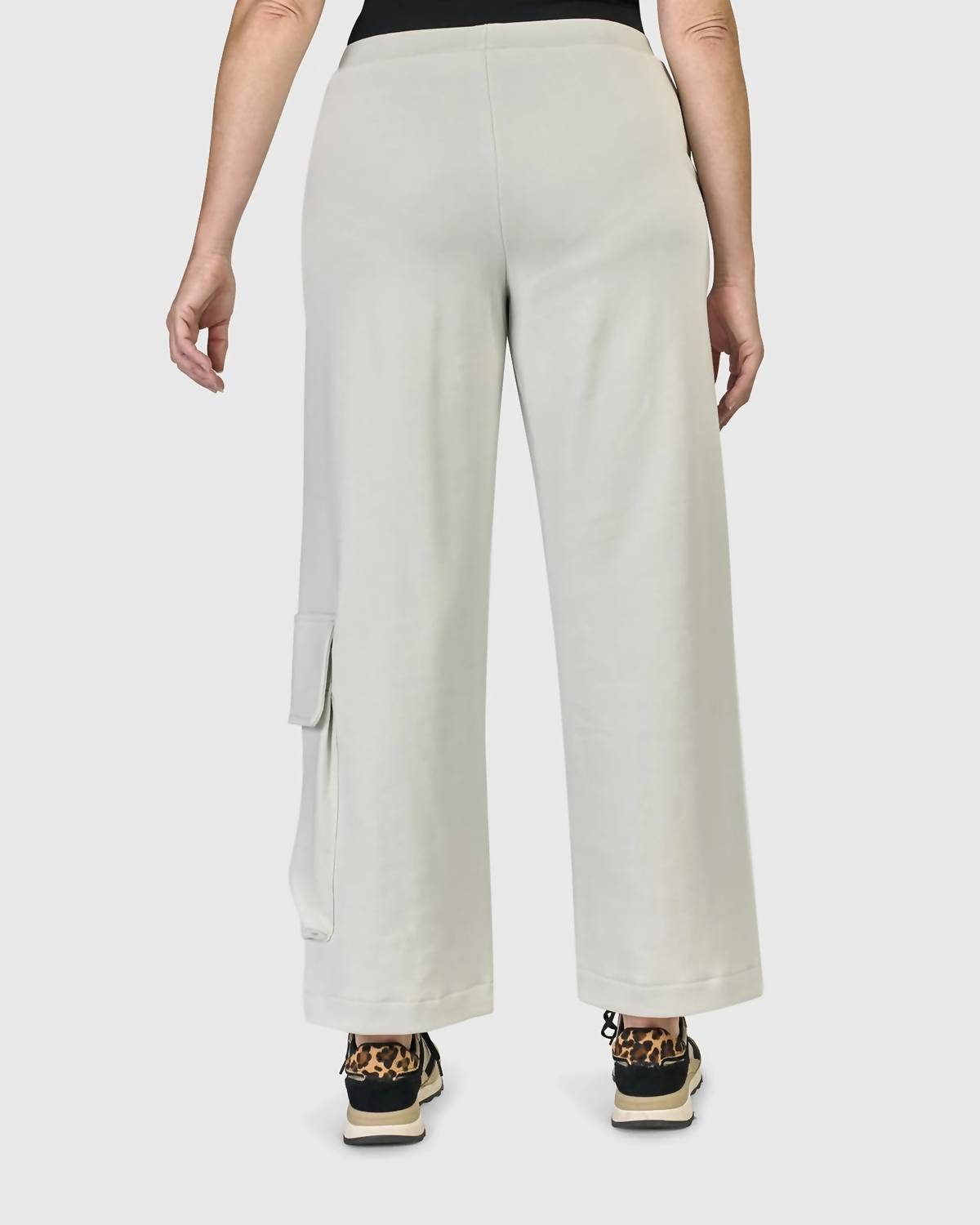 ALEMBIKA Urban Cleo Cargo Pants in ice - women's pants - alternate view