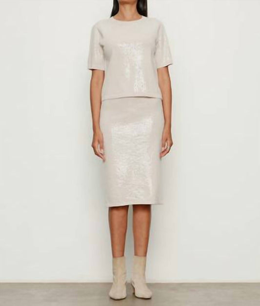 Sanctuary - Sparkle Sequin Pencil Midi Skirt