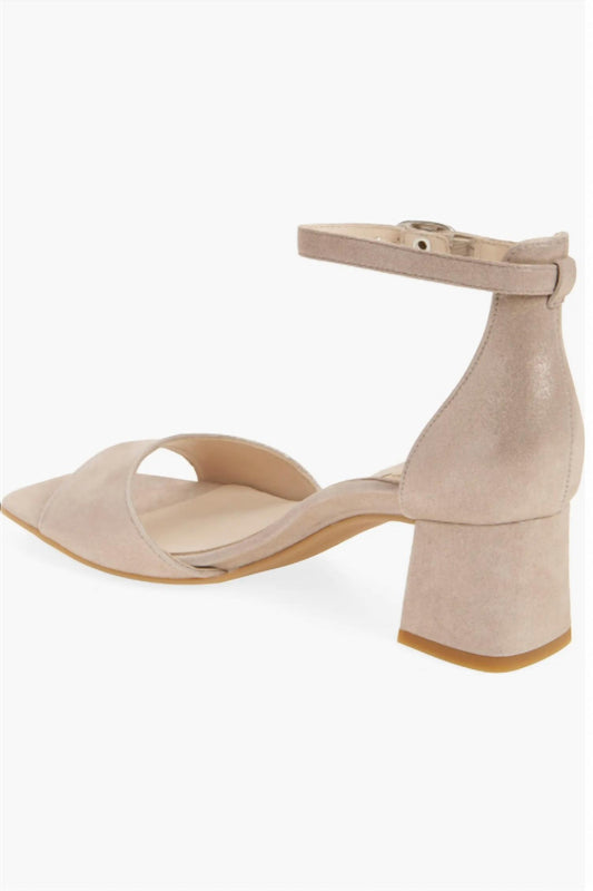 Paul Green - Women's Shimmer Ankle Strap Leather Sandals