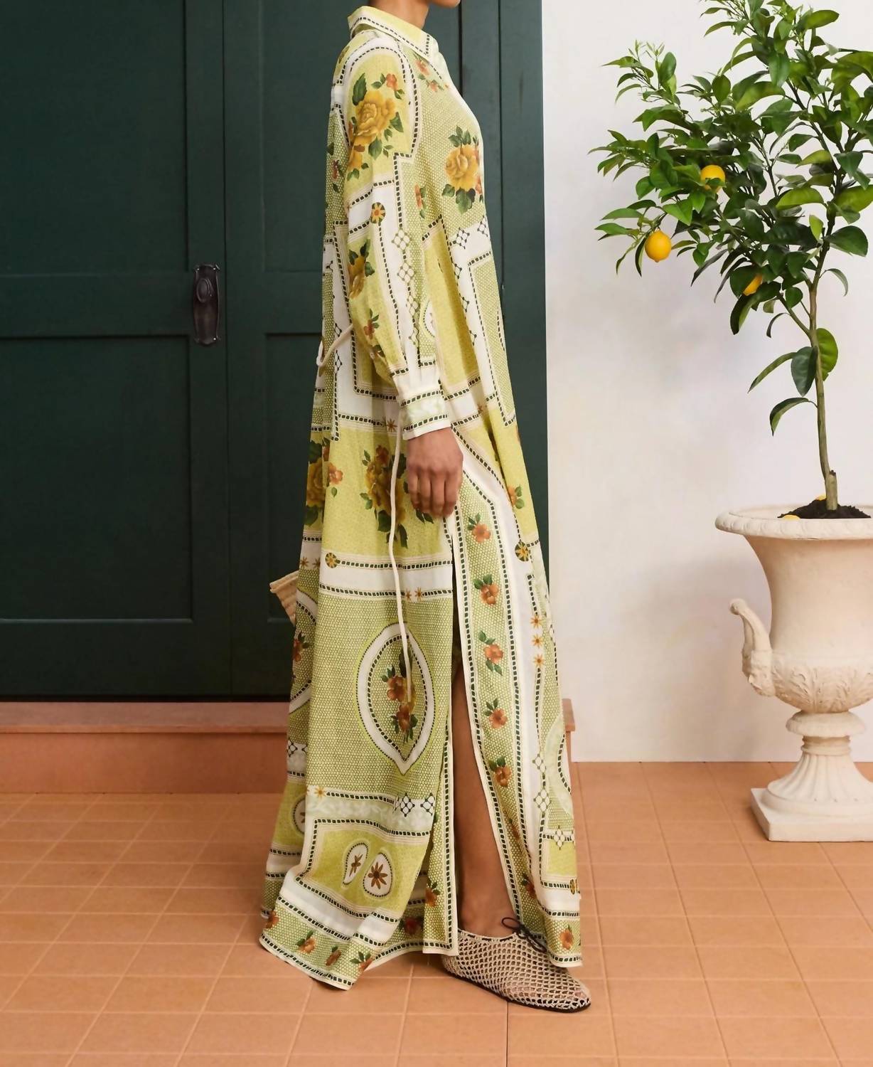 Alemais - Dixie Maxi Shirtdress