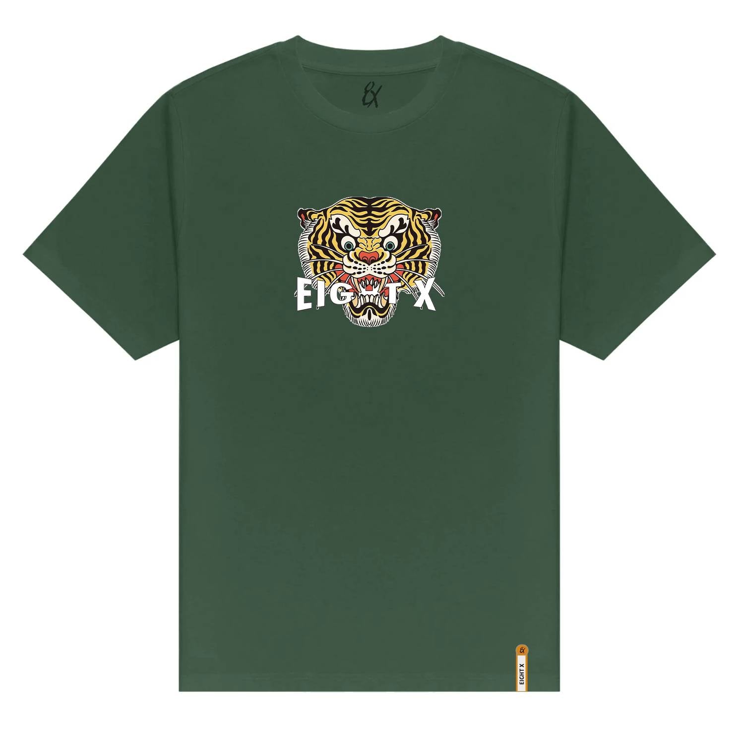 Eight X - Men's Feline Graphic T-shirt
