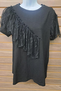 Very J - Women's Lacy Tee
