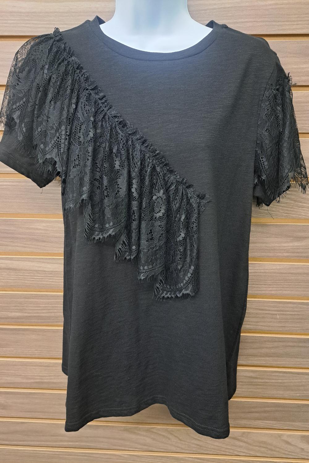 Very J - Women's Lacy Tee
