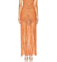 Line And Dot - Wandering Crochet Dress
