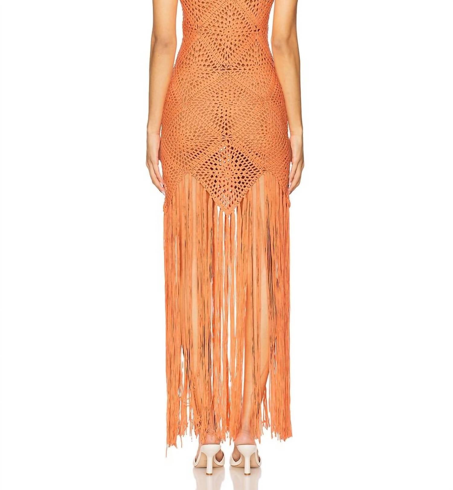Line And Dot - Wandering Crochet Dress