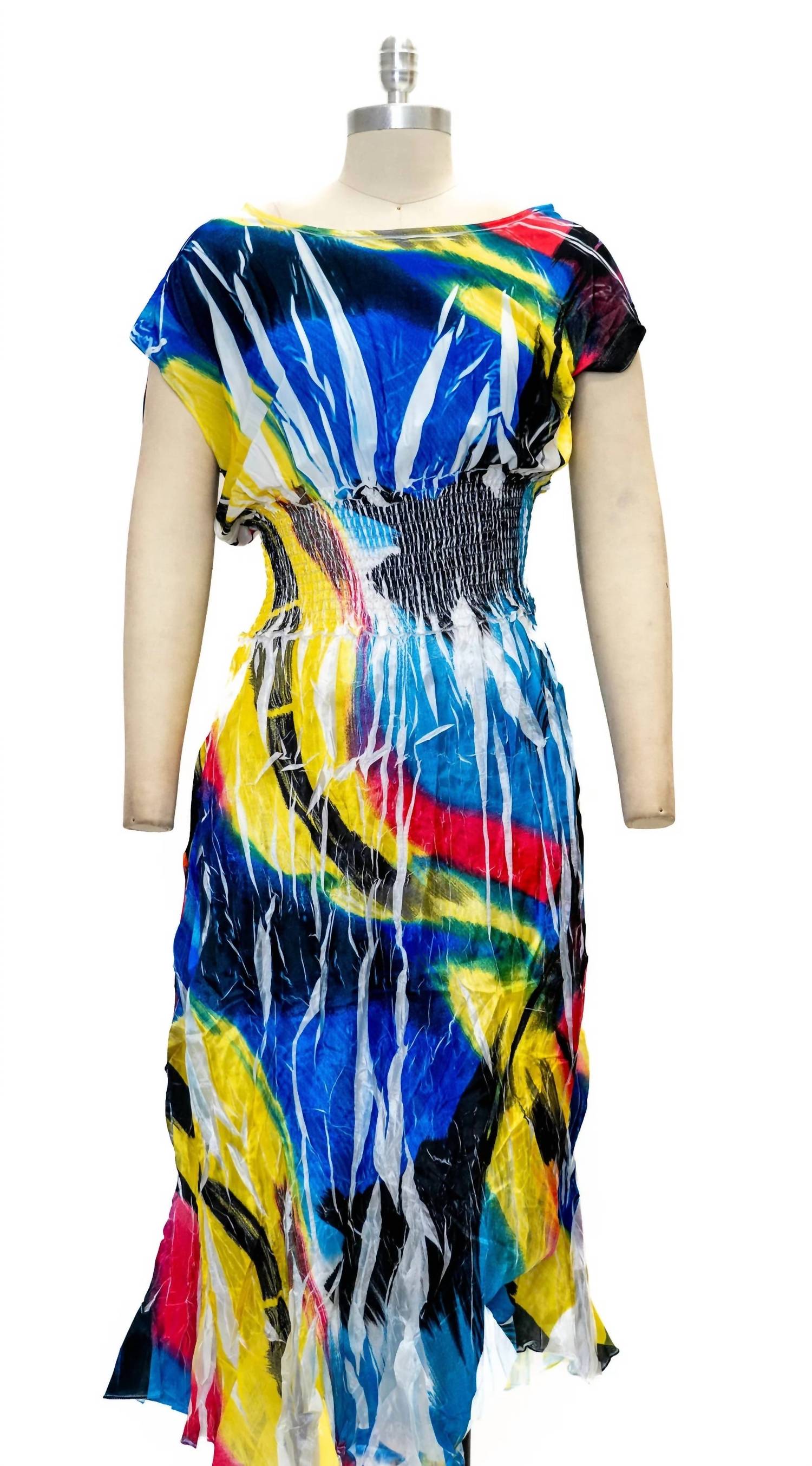 Paris Paris - Women's Colorful Serenity Midi Dress