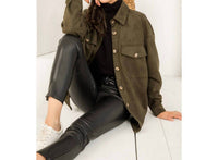 Thml - Suede Button Up Jacket