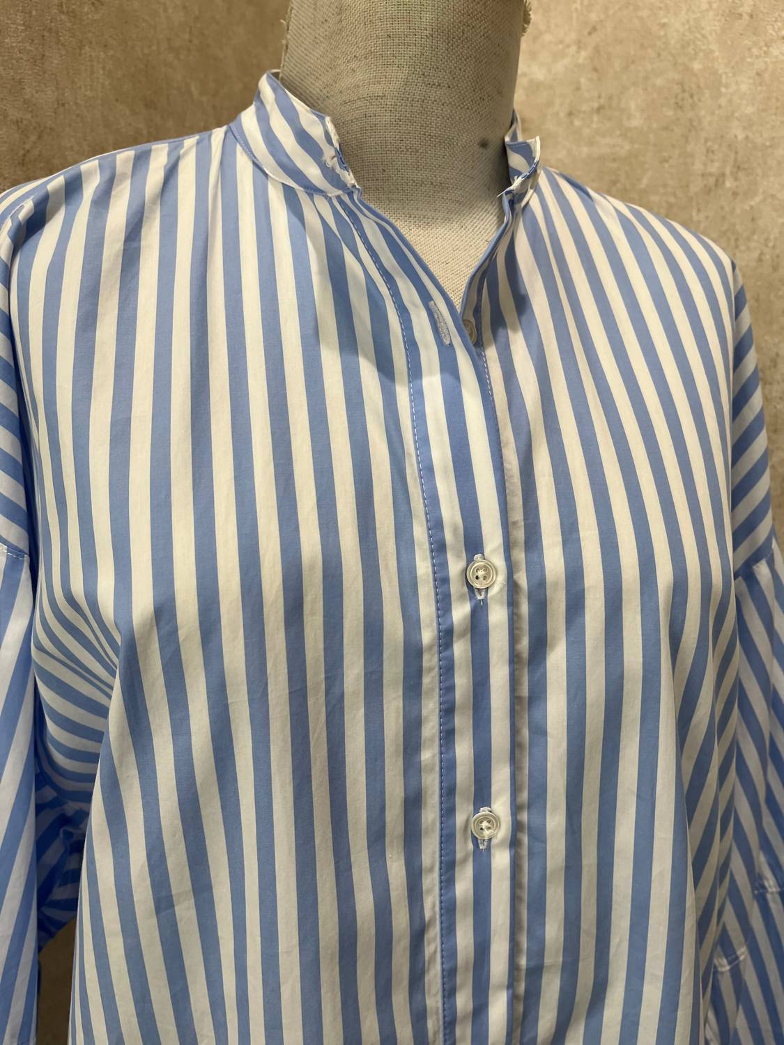 Elliott Lauren - Women's Striped Button Front Shirt
