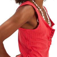 Free People - Bryson Henley Knit Tank