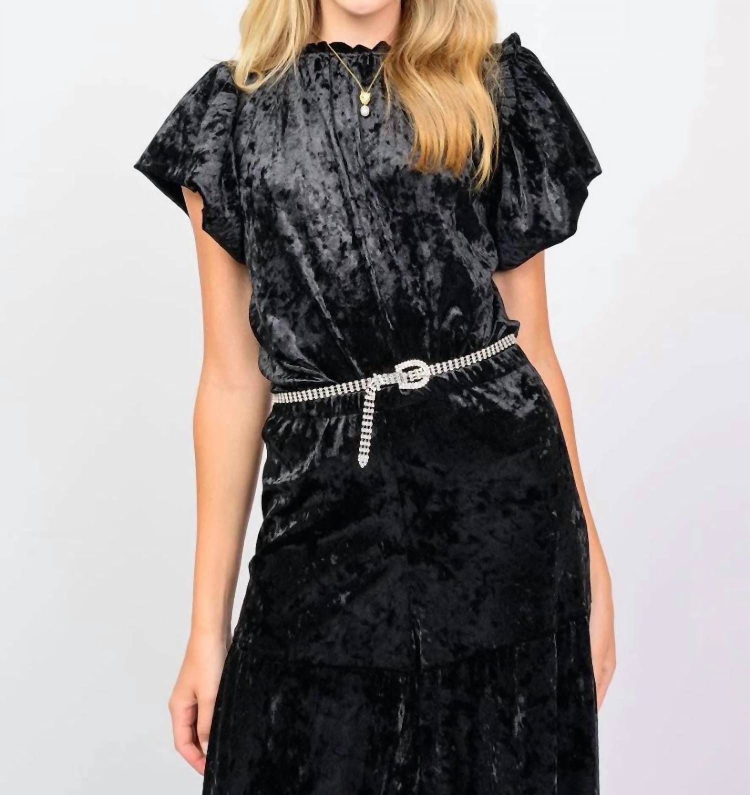 Ivy Jane - Taylor Velvet Top