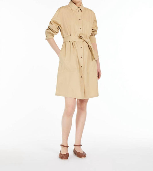 Maxmara - Weekend Virgus Poplin Shirt Dress