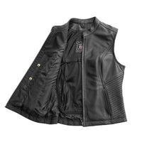 First Mfg Co. - Women's Nina Motorcycle Leather Vest