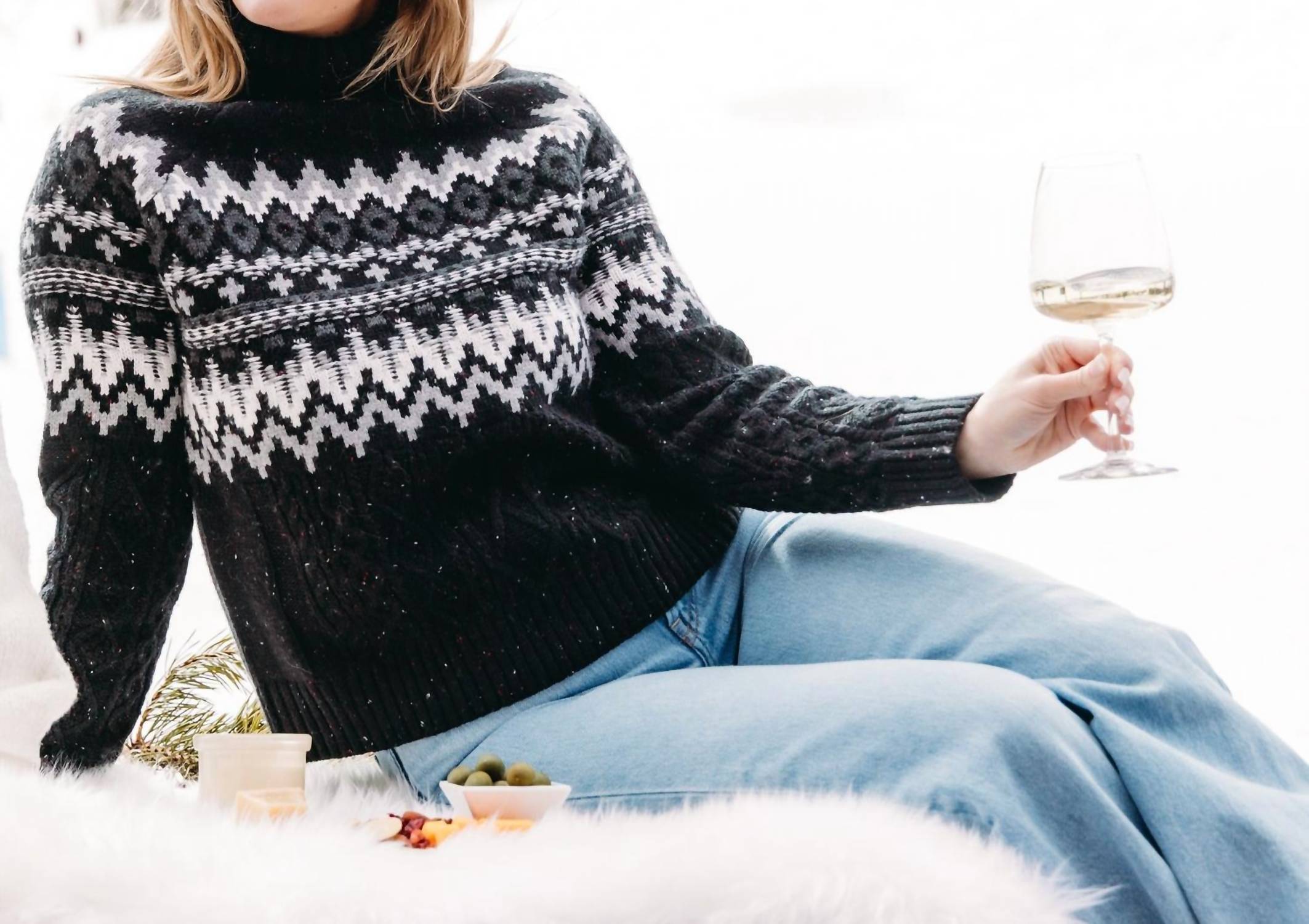 Krimson Klover - Bluebird Turtleneck Sweater