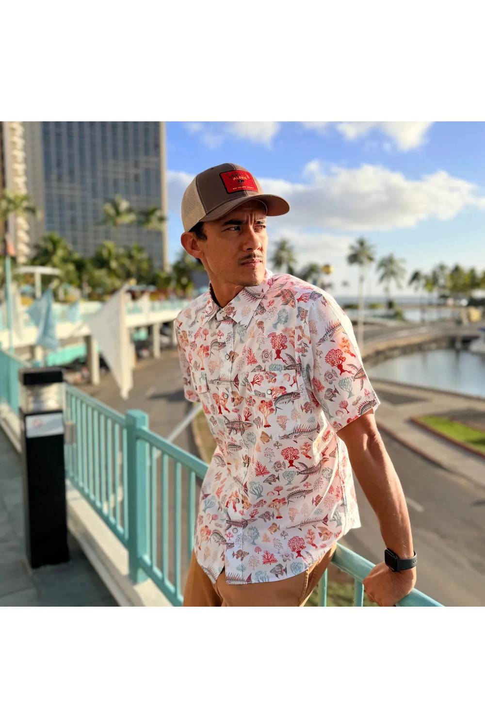 Western Aloha - Men's Rage Short Sleeve Snap Shirt
