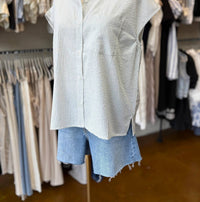 Kld. Signature - Women's Samantha Seersucker Button Down Shirt