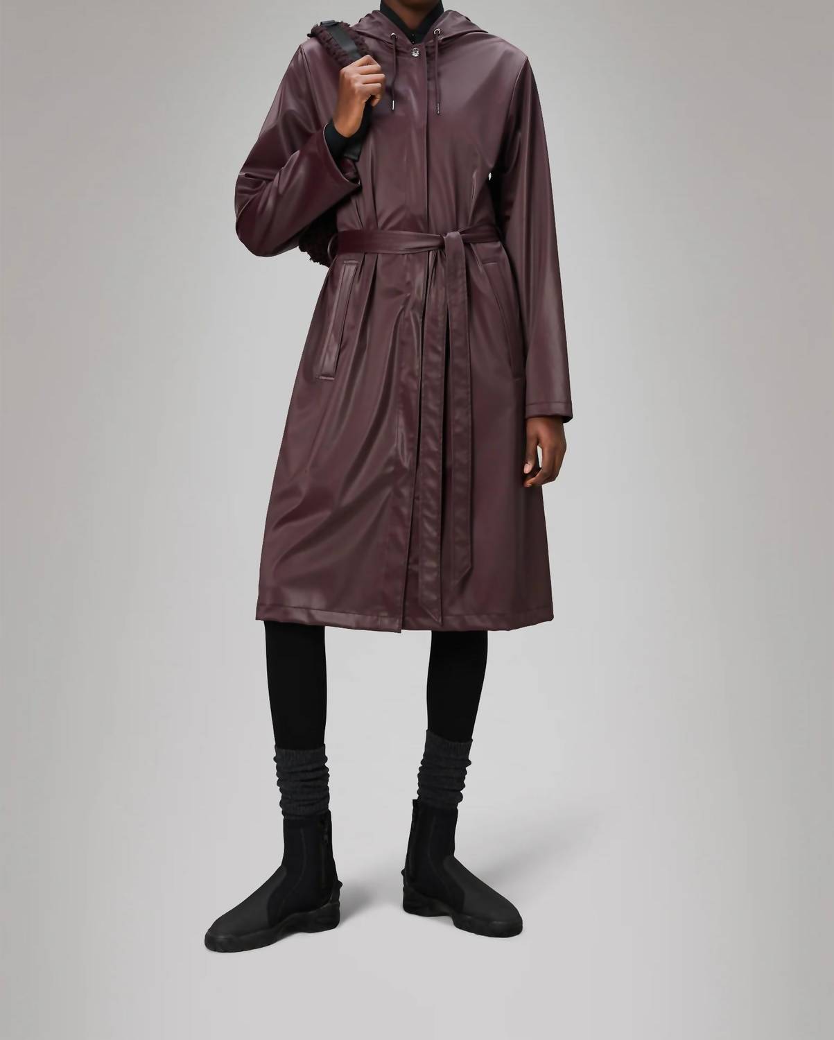 Rains - A-line Longer Waterproof Jacket